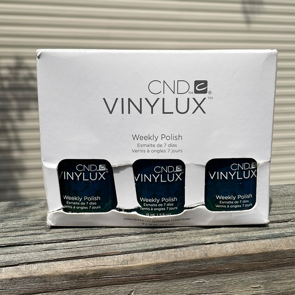 ⚜️CND Vinylux Nail Polish Contour Covet #200 6 Bottles! NWT!